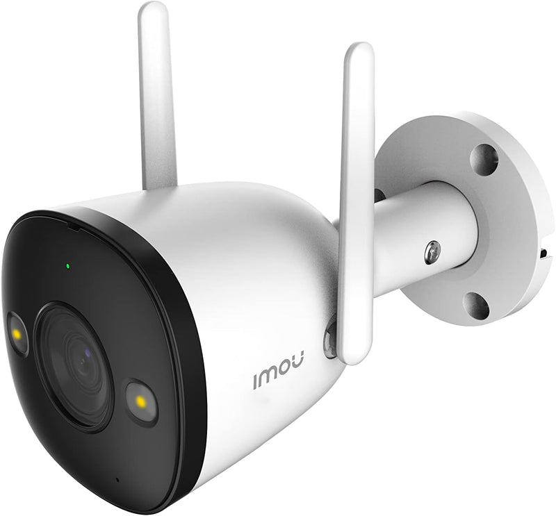 Imou Bullet 2 2MP - Outdoor Bullet Camera, Full HD 1080P with Full Colour Nightvision, Built In Spot