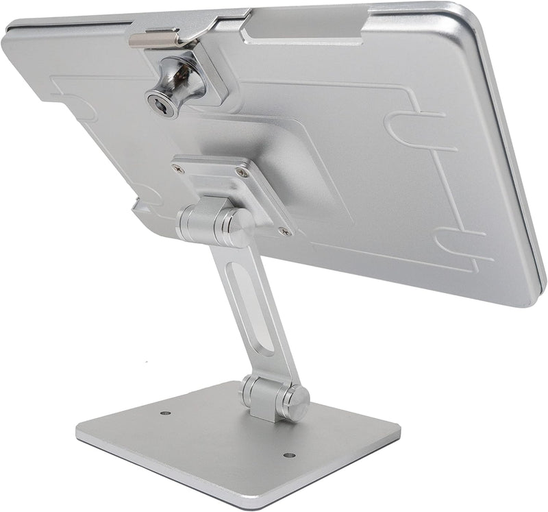 System-S Tisch Halterung 360° Ständer abschliessbar für Microsoft Surface Go 2 & 3 in Grau