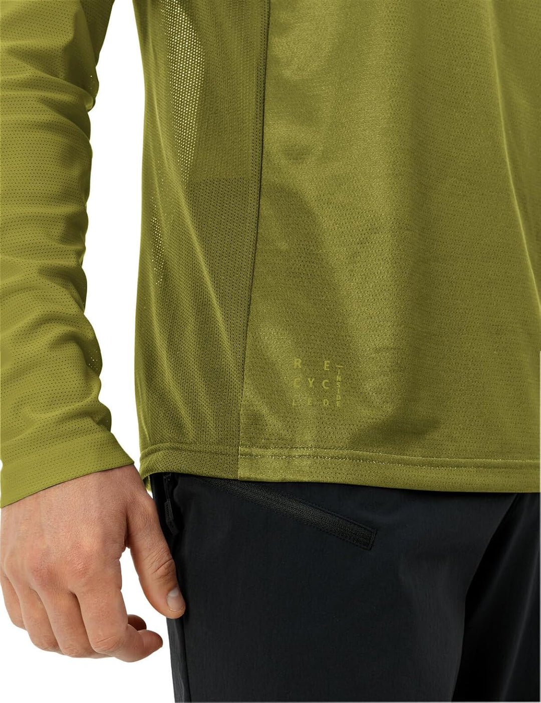 VAUDE T-Shirt Men's Moab LS T-Shirt VI L Dark Leaf, L Dark Leaf