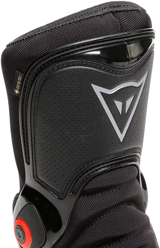 Dainese Sport Master Gore-Tex wasserdichte Motorradstiefel 43 EU Schwarz Rot, 43 EU Schwarz Rot