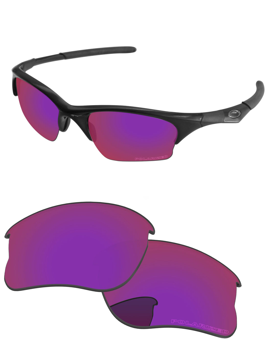 PapaViva Ersatzgläser für for Oakley Half Jacket XLJ