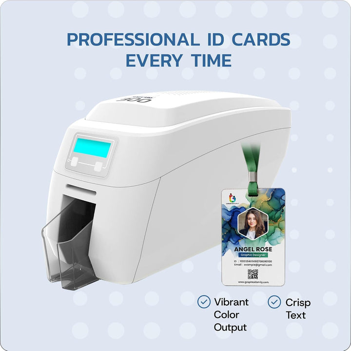 Magicard 300 Drucker MC300YMCKO Farbband – YMCKO – 300 Drucke mit Bodno Software Demokarte YMCKO 1 P