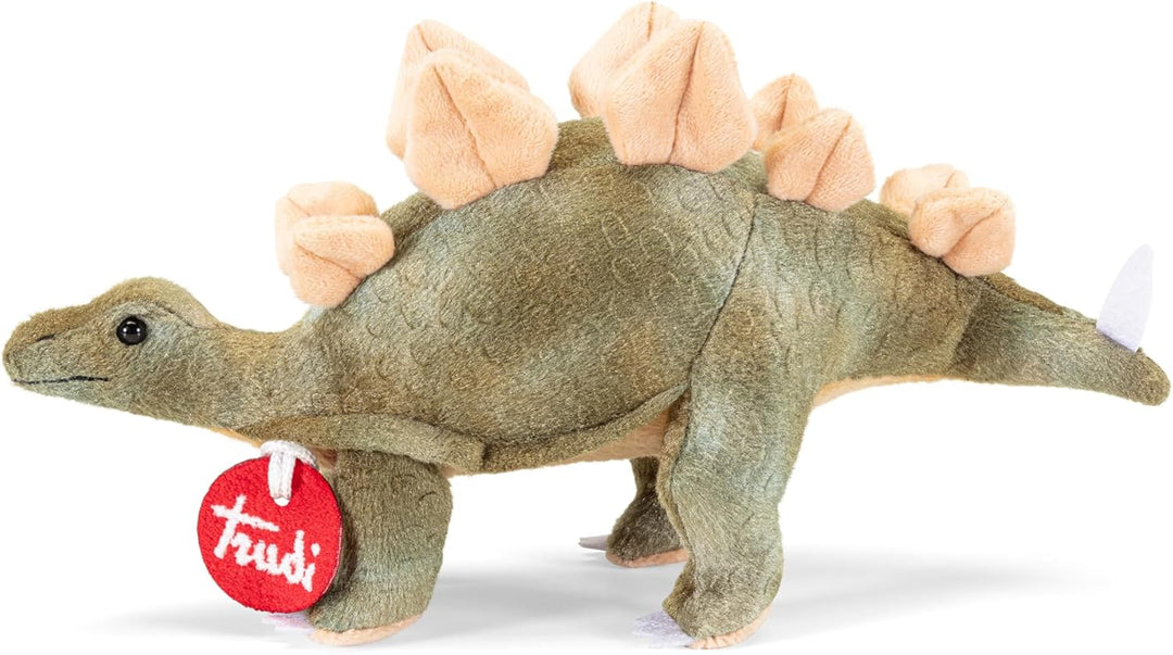 Trudi Stegosaurus Plüsch-Dinosaurier, Geschenk zum Geburtstag und Weihnachten | 24X13X8cm Grosse XS