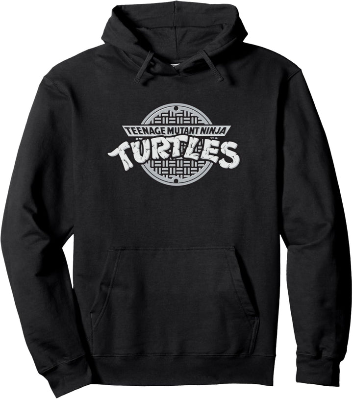 Teenage Mutant Ninja Turtles TMNT Sewer Logo Pullover Hoodie