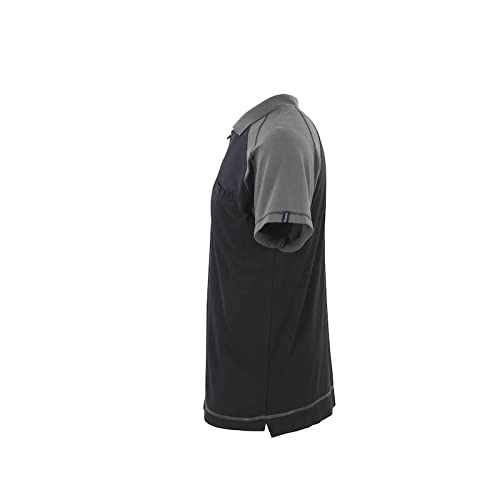 Mascot 50302-260-9888 Poloshirt Bianco Grösse L schwarz anthrazit Schwarz Anthrazit L, Schwarz Anthr