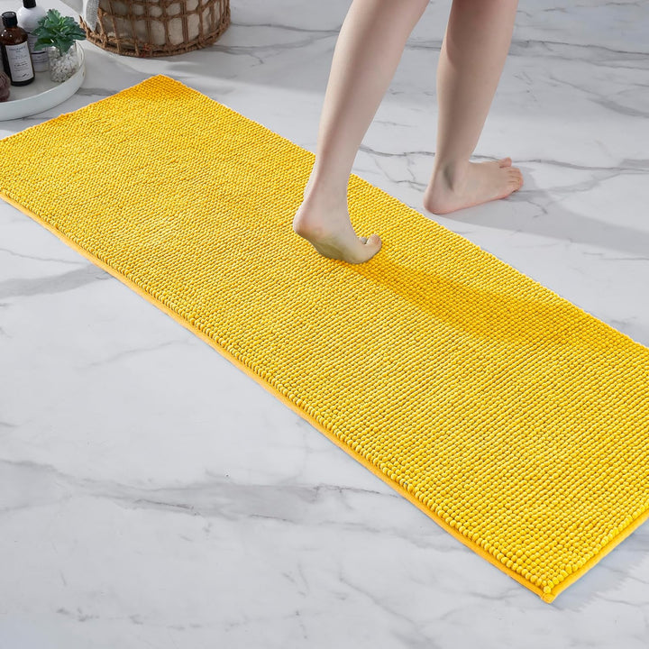 Decomira Badematte rutschfest | Als Badteppich Set kombinierbar | Badezimmer-Teppich Bad-Vorleger wa