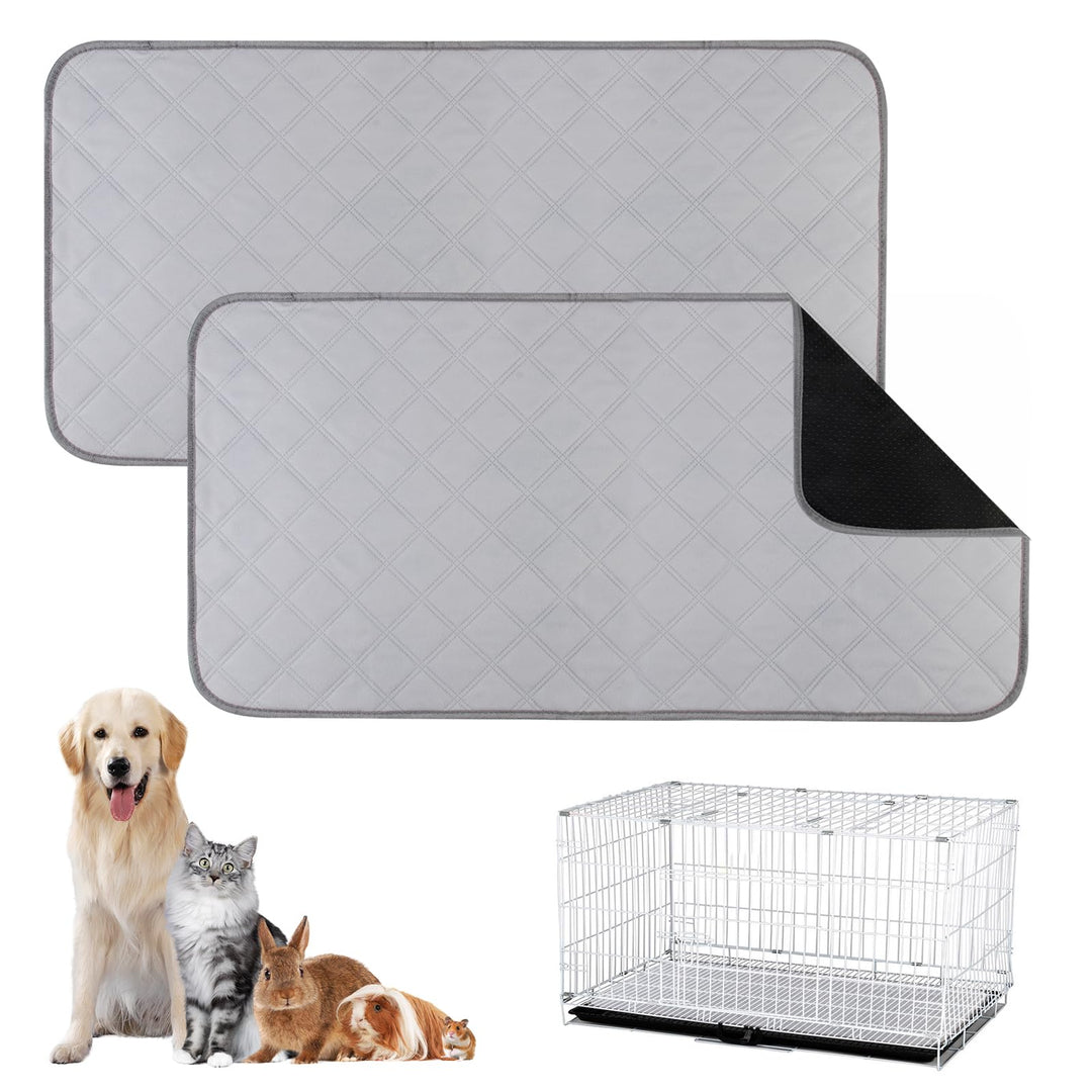 PIPI Pads für Meerschweinchen Käfig Einlagen, 2 Pack Unterlagen für Haustier, Teppich für Meerschwei