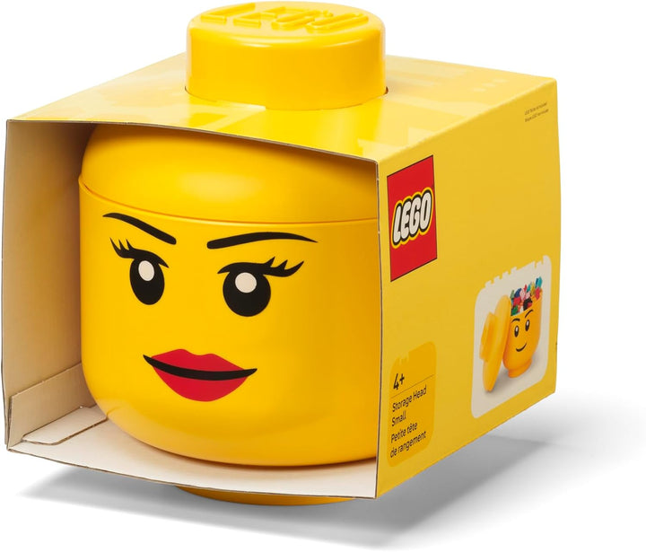 Lego 40311724 Aufbewahrungsbox in Legokopf-Form Mädchen Small, Mädchen Small