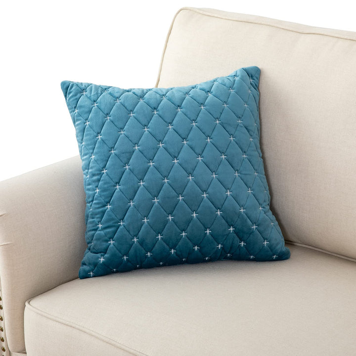 Eismodra Dekokissen,Sofabezug 3 Sitzer,Anti-Rutsch-Couch Überzug für L Form Sofaschoner Chaiselongue
