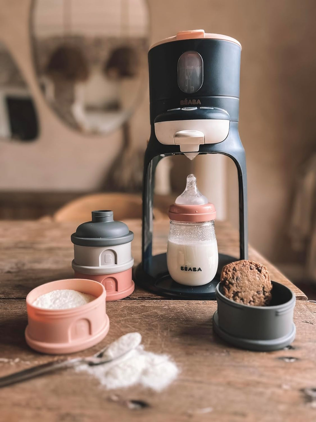 BÉABA , Flaschenbereiter/Wärmer Kleine Töpfe, Wasserspender mit exakter Temperatur, sofort, schnell,