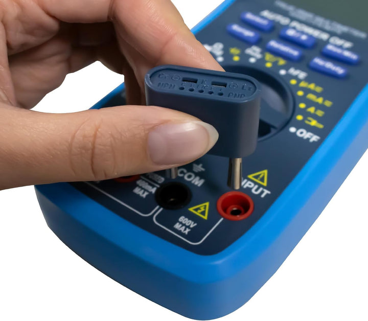 MMOBIEL Digitalmultimeter CAT III 1000V CAT IV 600V - 6000 Zähler - Spannungsprüfer Test AC/DC, Stro