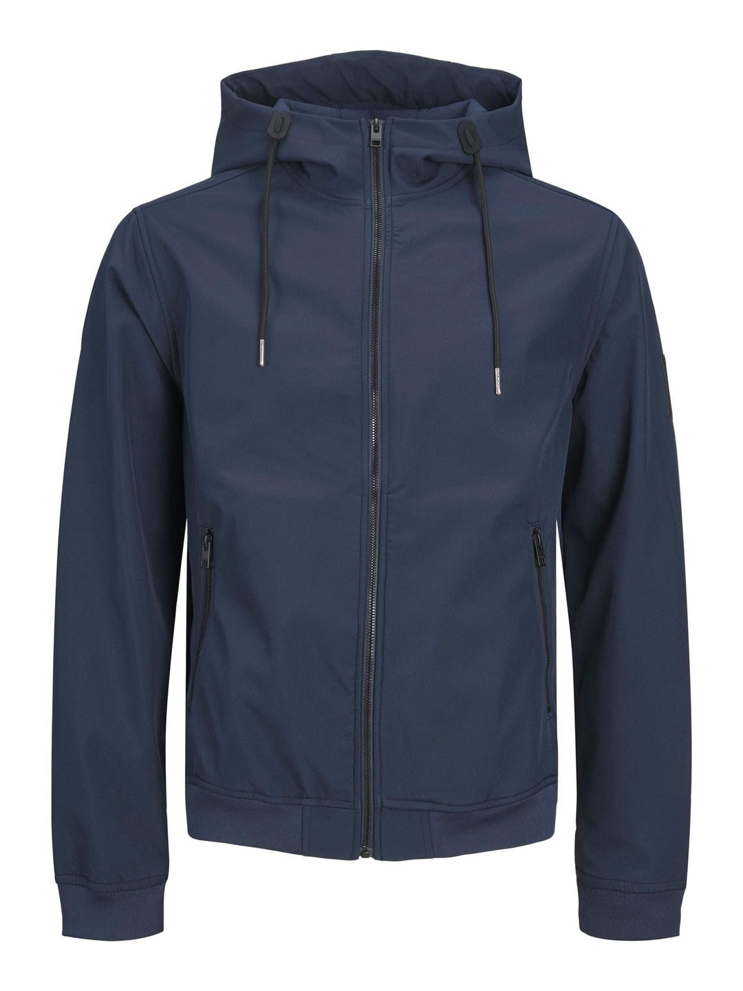 JACK & JONES Herren Jjebasic Softshell Hood Pls Jacke 5XL Navy Blazer, 5XL Navy Blazer