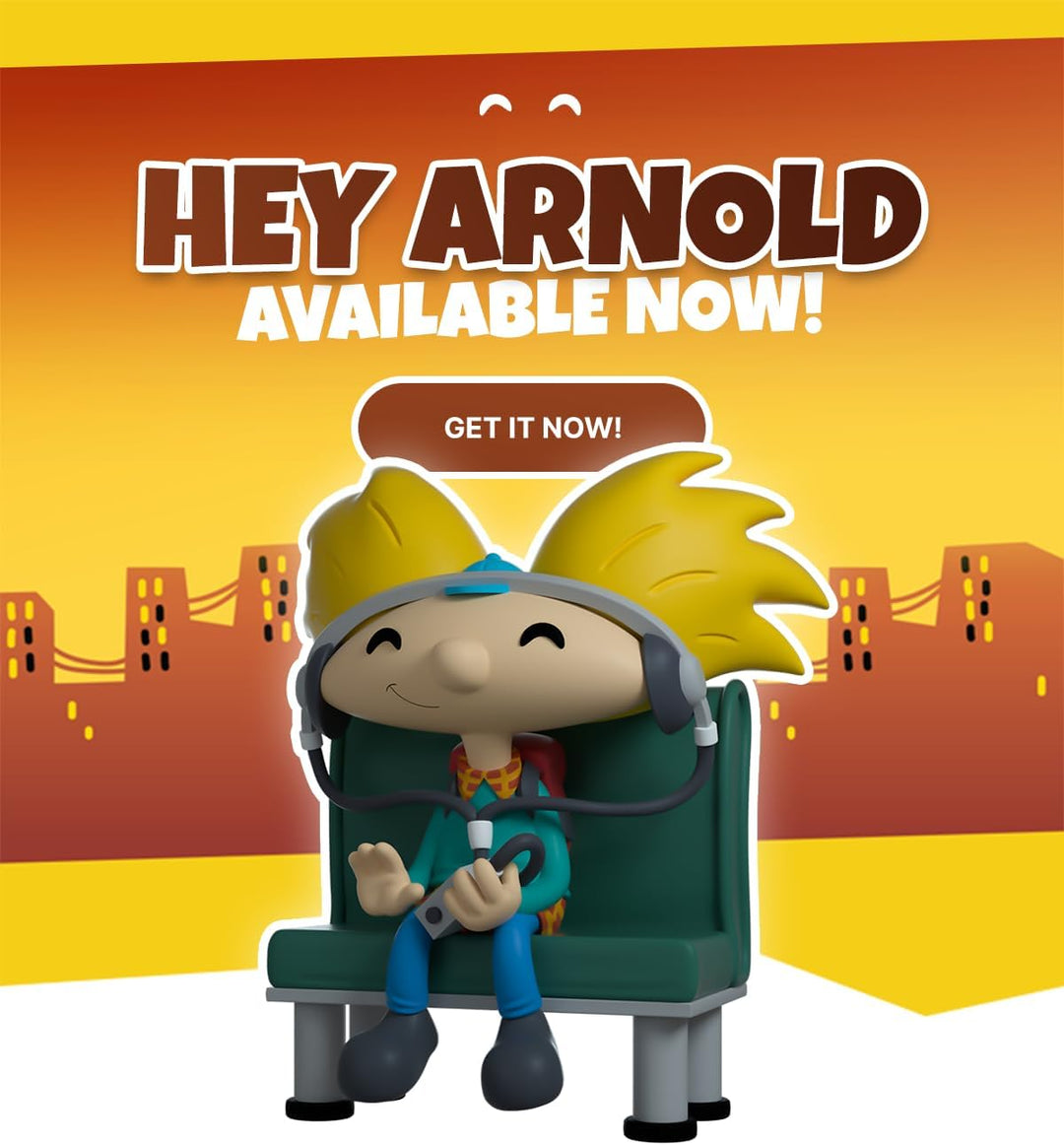 Youtooz Hey Arnold Vinyl-Figur, Mehrfarbig