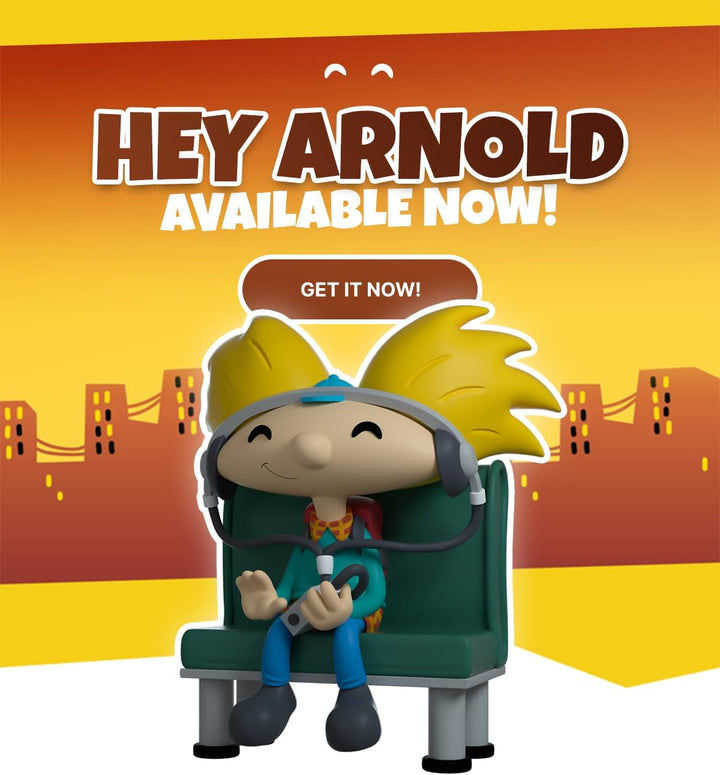 Youtooz Hey Arnold Vinyl-Figur, Mehrfarbig