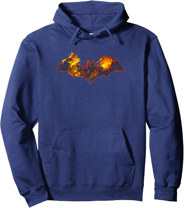 Batman Molten Logo Pullover Hoodie