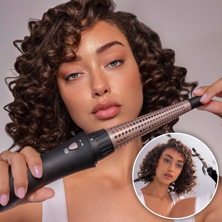 Cecotec Heissluftbürste Bamba CeramicCare 10in1 Styler, 1000W, 10 Austauschbare Köpfe, 3 Temperature