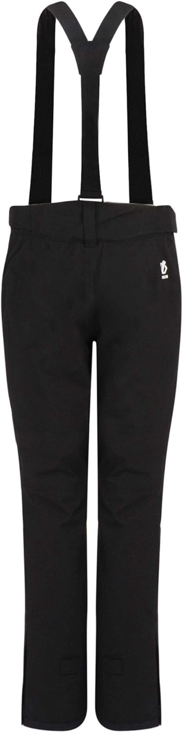 Dare 2b Damen Skihose Womens Diminish Waterproof Ski Salopettes Pants, 6 Kurz Schwarz