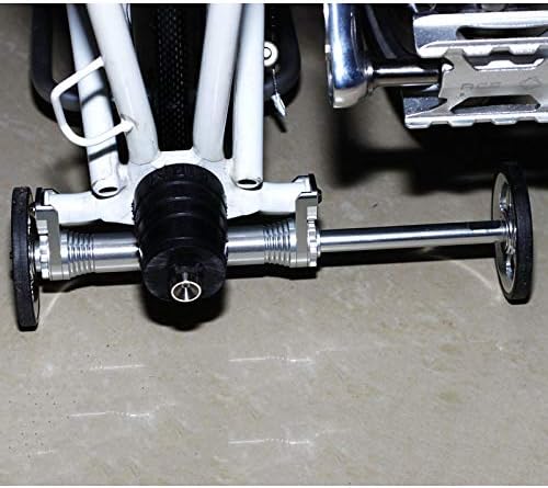 Easy Wheels Verlängerungsstange für Brompton Faltrad, 66 g Schwarz, Schwarz