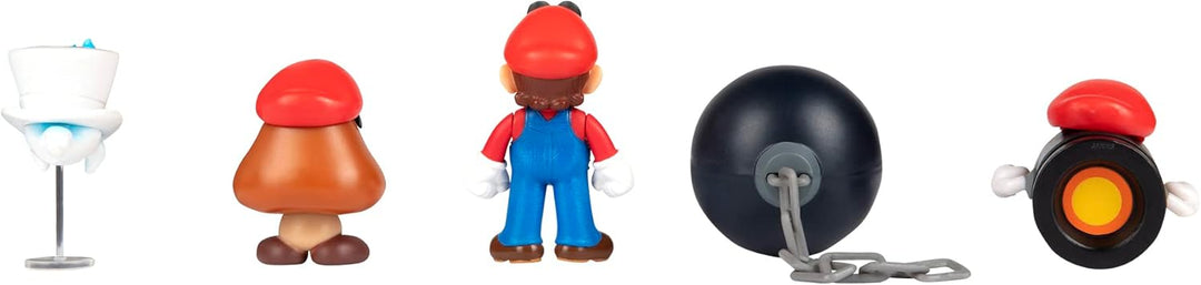 Super Mario Mario Odyssey 5er Pack, 6 cm
