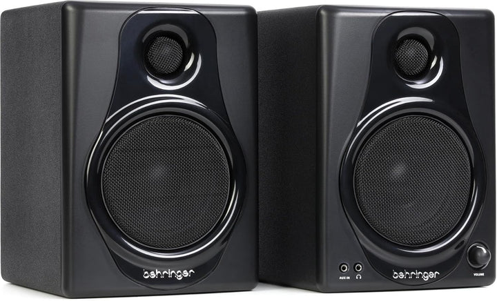 Behringer MEDIA 40USB Hochauflösender 150-Watt-Bi-Amping-Digital-Monitorlautsprecher mit USB-Eingang
