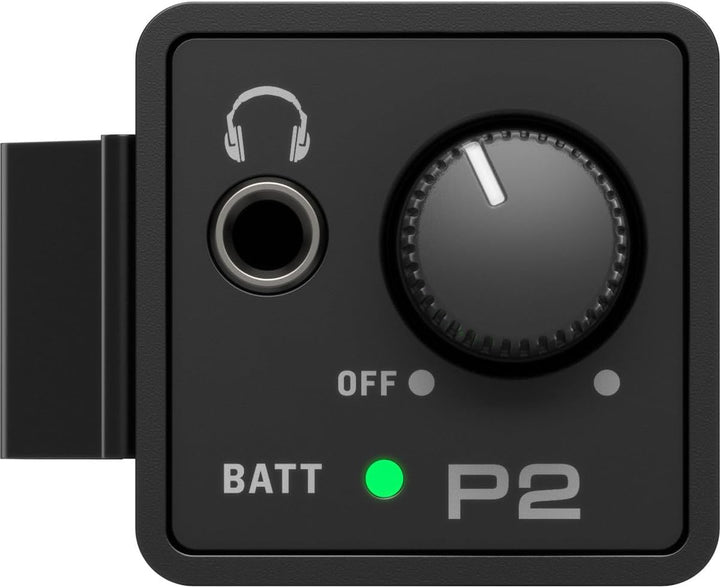 Behringer P2 Ultrakompakter persönlicher In-Ear-Monitorverstärker, Schwarz POWERPLAY P2 Single, POWE