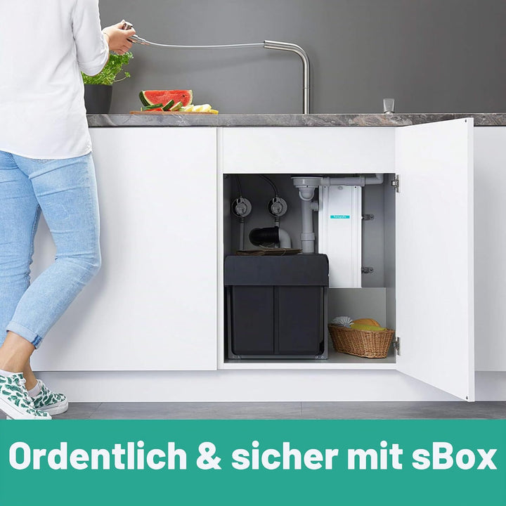 hansgrohe Küchenarmatur Select 2-Loch mit Schlauchbox (Wasserhahn Küche 110° oder 150°schwenkbar, ho
