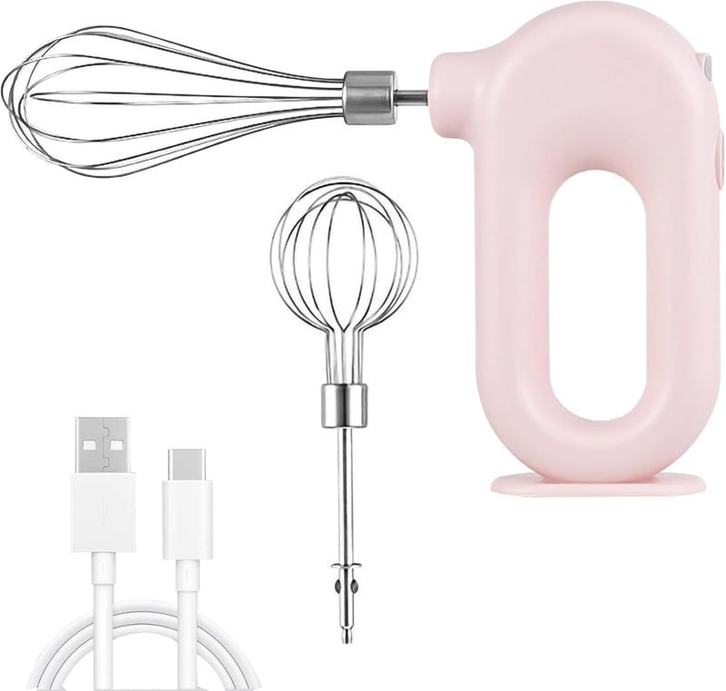 Schnurloser Handmixer, Mini-Elektro-Handmixer, Wiederaufladbarer USB-Mini-Ei-Schläger Für Den Hausha