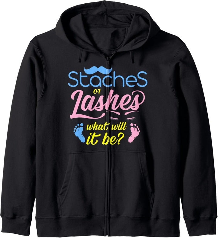 Geschlecht decken Party staches Oder Lashes Was wird es sein Kapuzenjacke