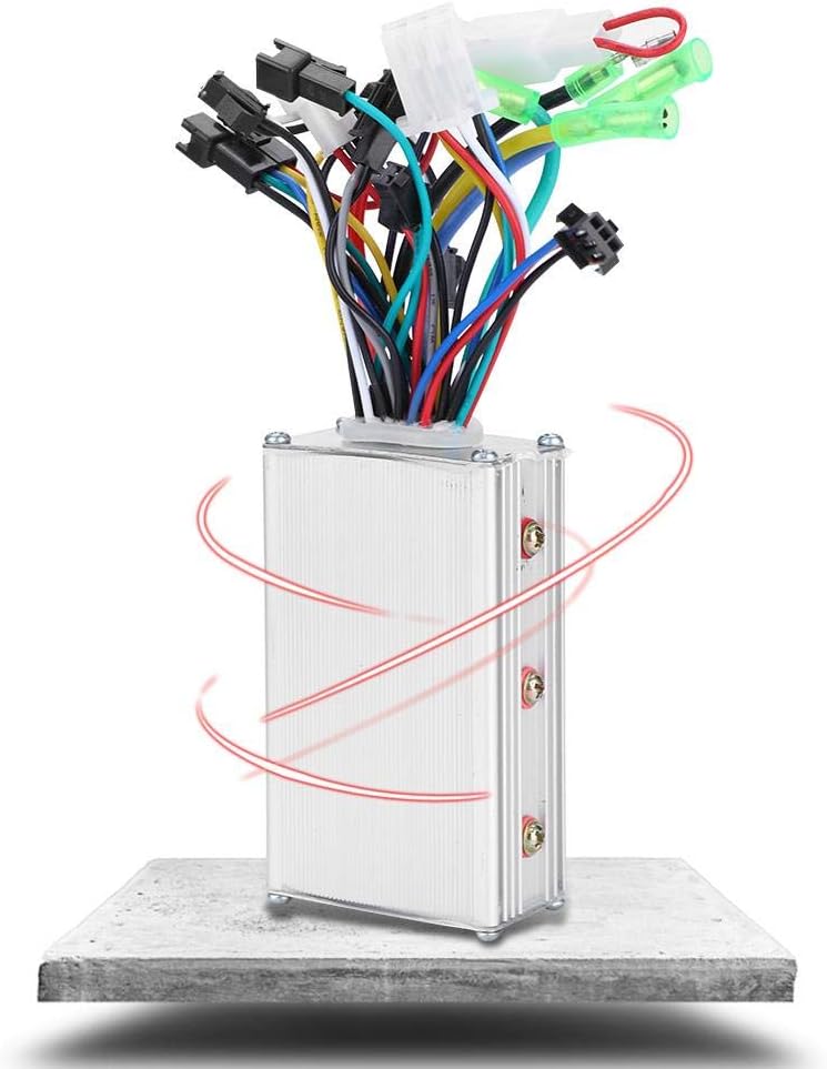 Demeras Scooter Controler mit Schaltschalter LCD-Display Bedienfeld Zubehör für Elektroroller 36V 25