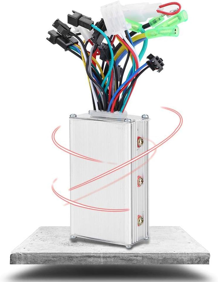 Demeras Scooter Controler mit Schaltschalter LCD-Display Bedienfeld Zubehör für Elektroroller 36V 25