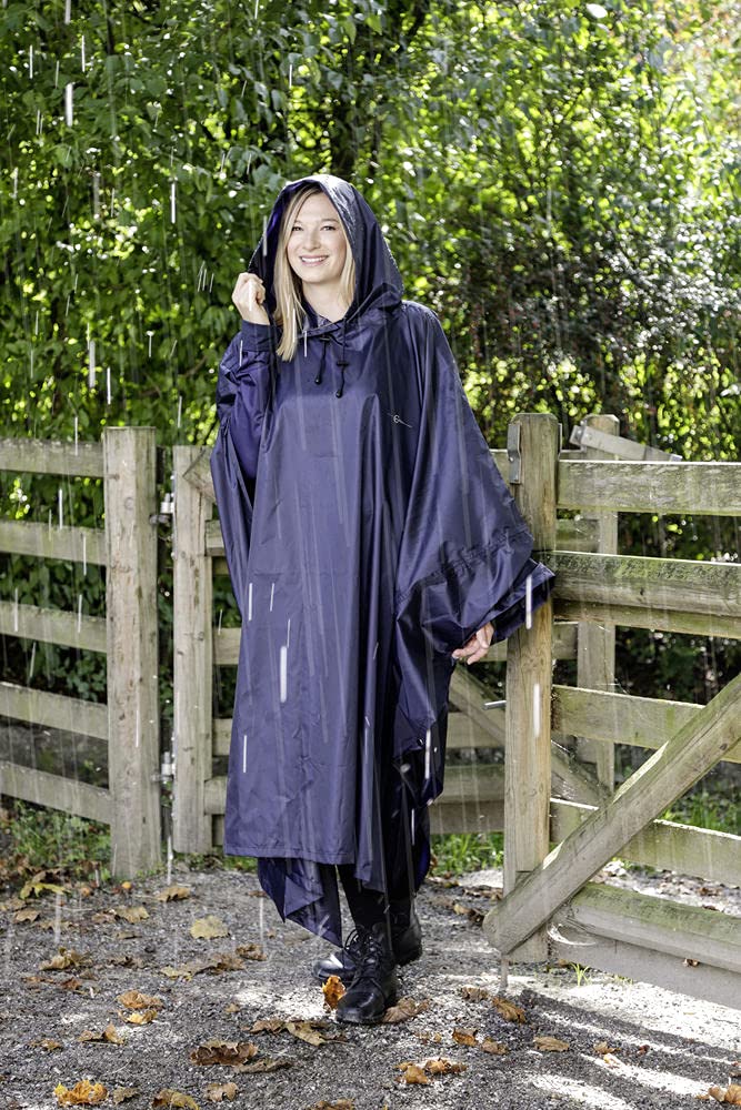 Kerbl 3211679 Regenponcho, Erwachsene, Unisize