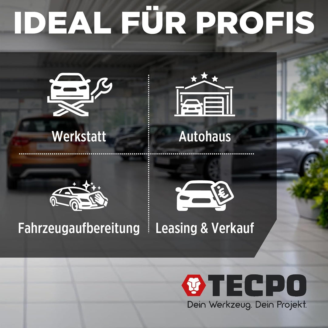 TECPO 500x Einweg Fussmatten 500x380 mm Fussraummatten Fussraumschoner Teppichschoner