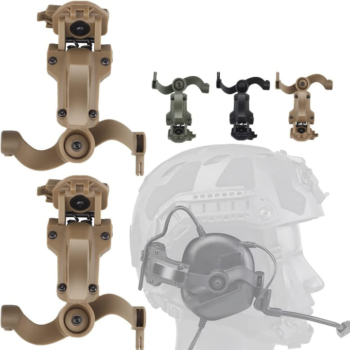 Schneller Helm ARC Schienenadapter Taktische Abholung Headset Aufhängung Kopfhörer Halterung Multi-W