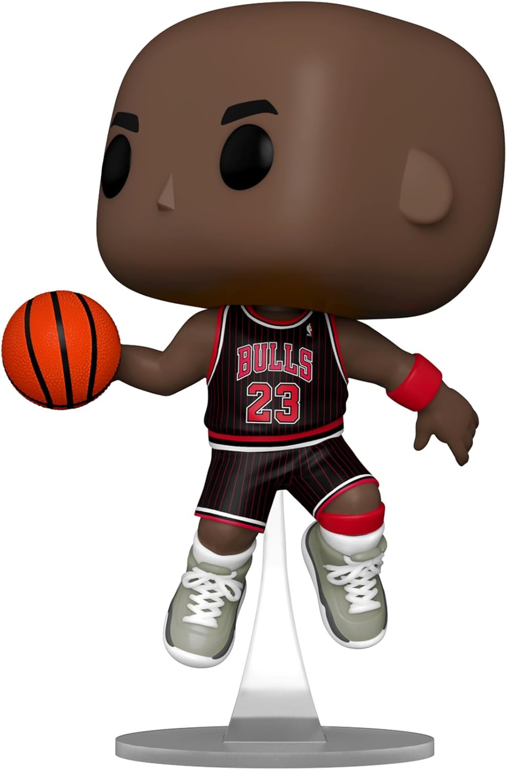 Funko POP! NBA: Chicago Bulls - Michael Jordan mit Jordans - (Blk Enamel Pinstripe Jersey) - Vinyl-S