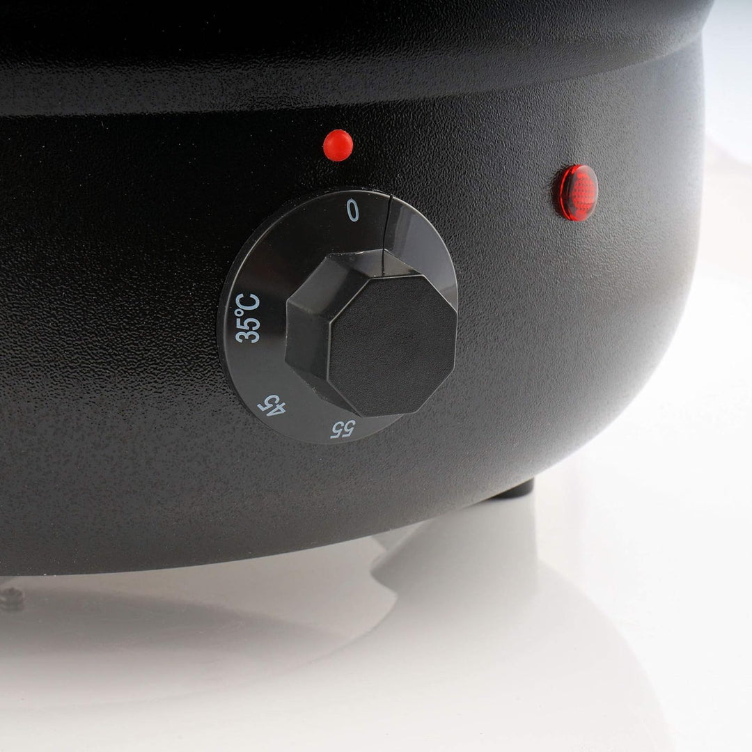 Mahlzeit Suppenkessel elektrisch 8 Liter | Suppentopf mit herausnehmbarem Edelstahl Einsatz und Deck