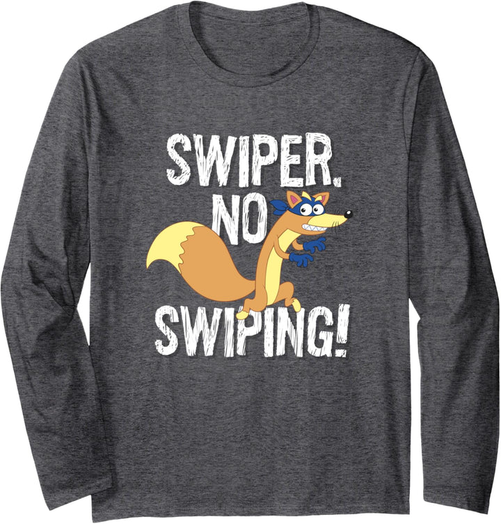 Dora the Explorer Swiper No Swiping Fox Langarmshirt