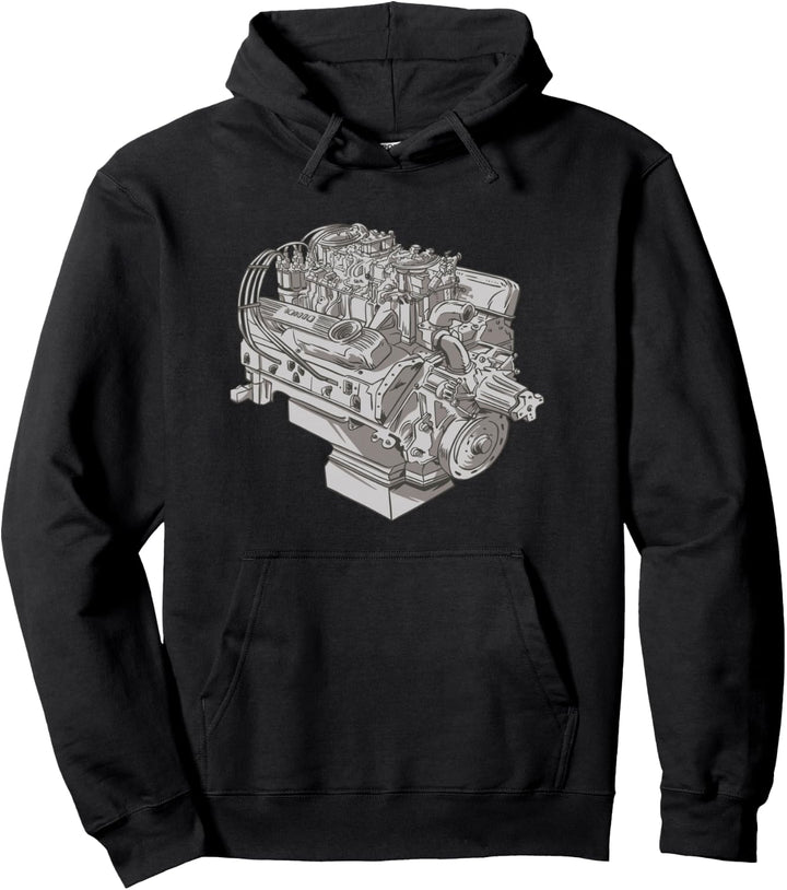 Mechanischer Mechaniker Pullover Hoodie