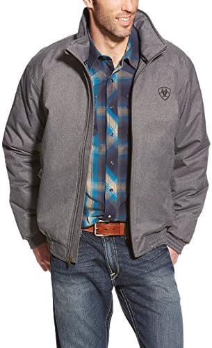 Ariat Herren Teamjacke Jacke S Charcoal Heather, S Charcoal Heather