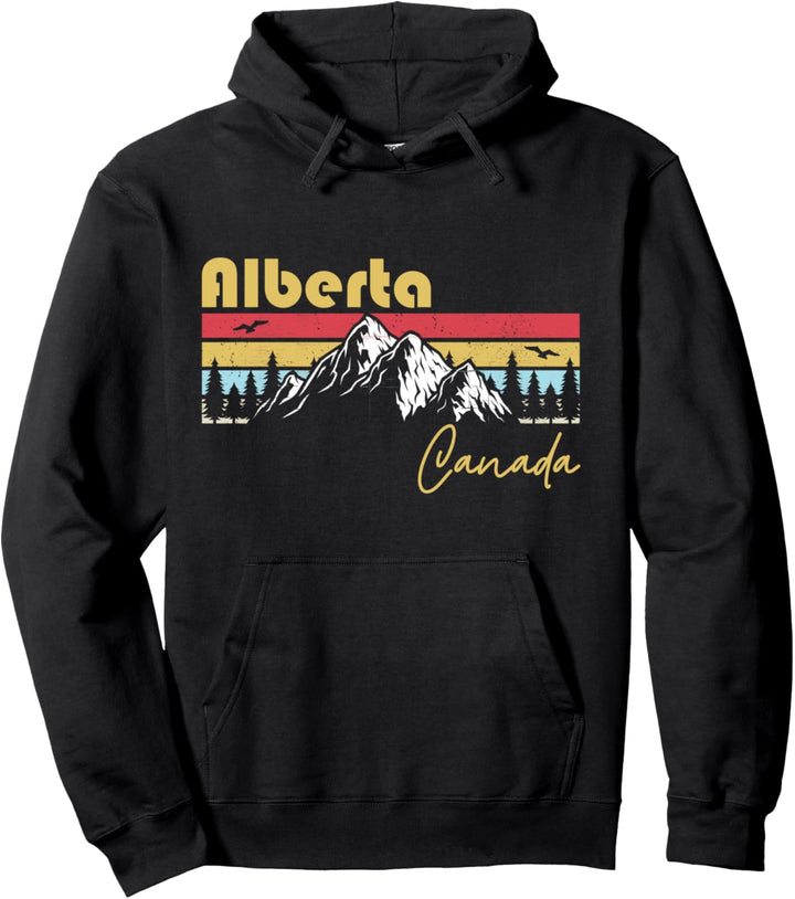 Alberta Canada Roots Heimatstadt Vintage Home State Pride Pullover Hoodie