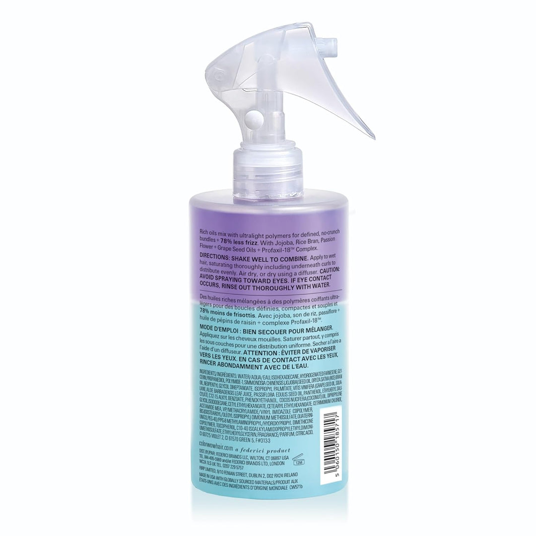 Color Wow Styling Spray Locken "Shook", Glanzspray Lockiges Haar, Leave-In-Spray für Lockiges Haar,