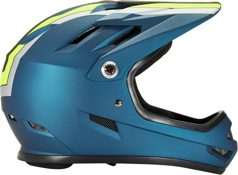 BELL Unisex -Erwachsene Sanction Fahrradhelm XS Matte Blue/Hi-Viz, XS Matte Blue/Hi-Viz