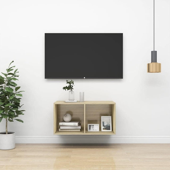 vidaXL TV Wandschrank Hängeschrank TV Möbel Schrank Fernsehtisch Fernsehschrank HiFi-Schrank mit 2 F
