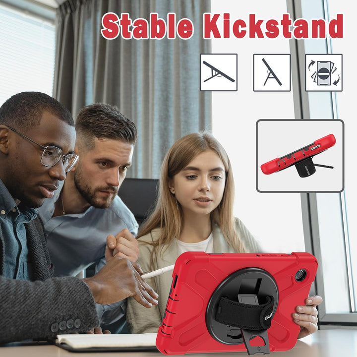 BRAECN für Samsung Galaxy Tab A9 Hülle 8,7 Zoll 2023 SM-X110/X115/X117, Stossfeste Robuste Tragbare