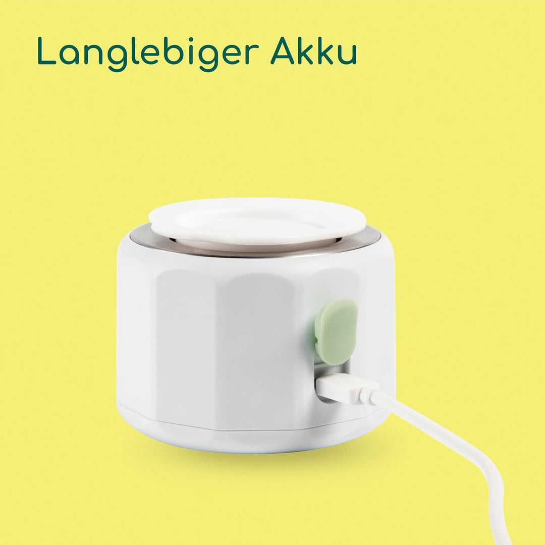 Bebeconfort Digitaler Kompaktflaschenwärmer, Flaschenwärmer baby für unterwegs, kompakt L6,5 x B6,5
