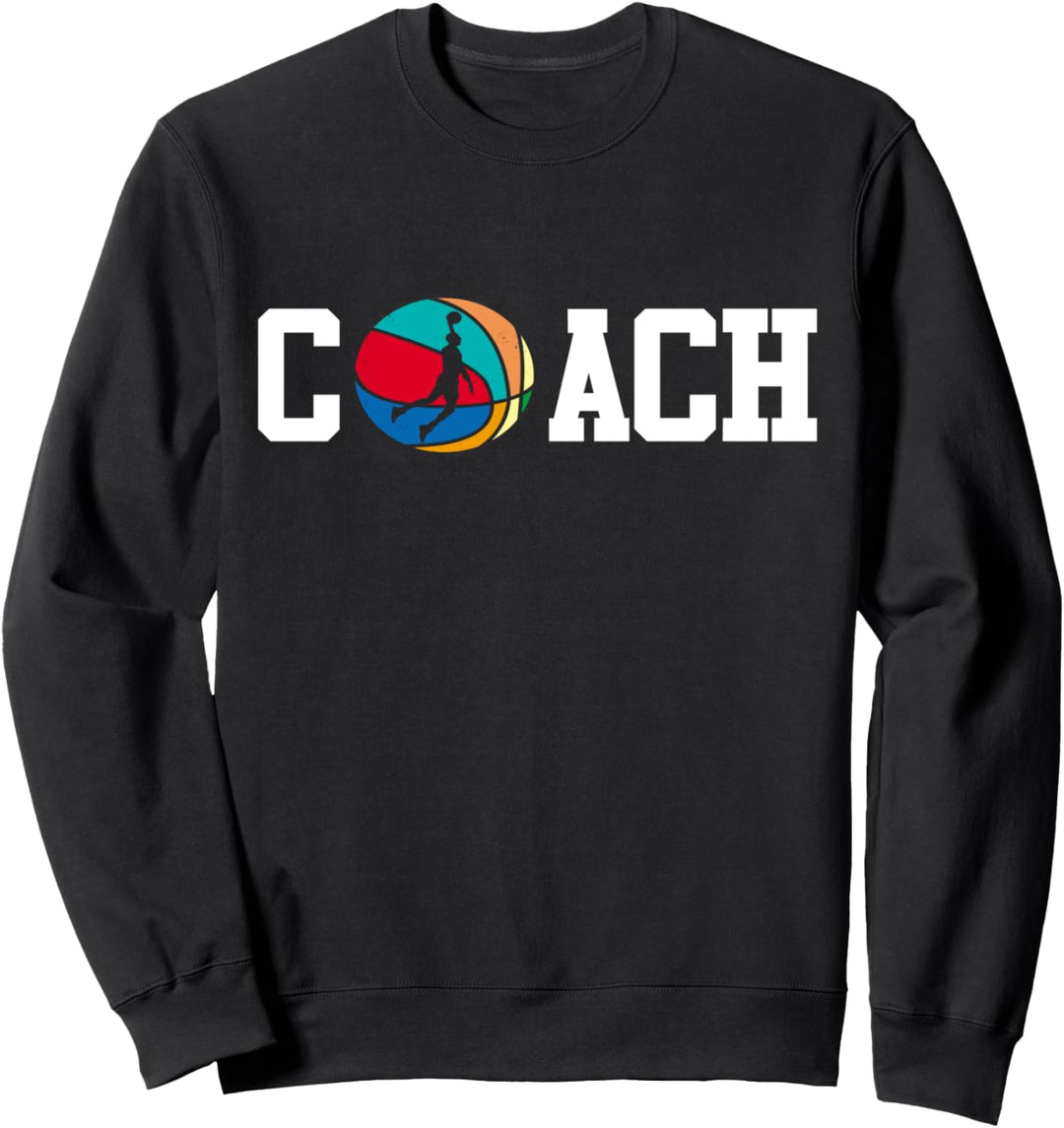 Basketballtrainer Coach Basketball Dunking Geschenk Sweatshirt