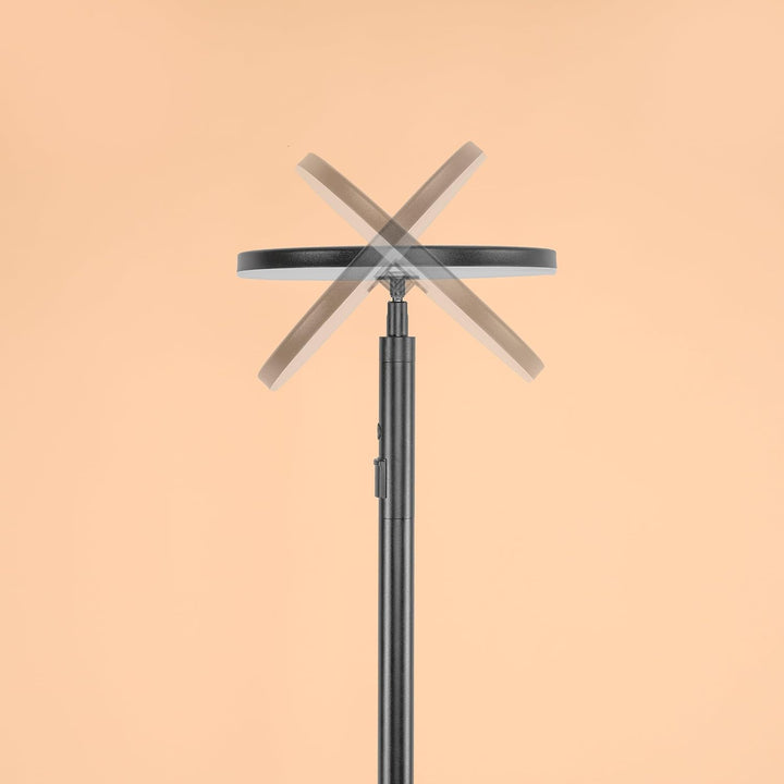 Esotec Solar Sensor Stand-/ Tisch- Leseleuchte Emilia 150, höhenverstellbar, Höhe 153cm, 5 Stufen di
