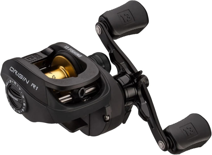 Origin R1 Baitcast-Rollen, 13 Stück 8.1:1 Gear Ratio Linkshänder, 8.1:1 Gear Ratio Linkshänder