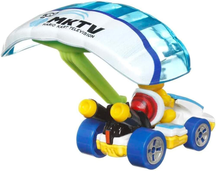 Hot Wheels Modellauto Die Cast Mario Kart GLIDER Lakitu Standard Kart Parafoil Glider Super Mario -