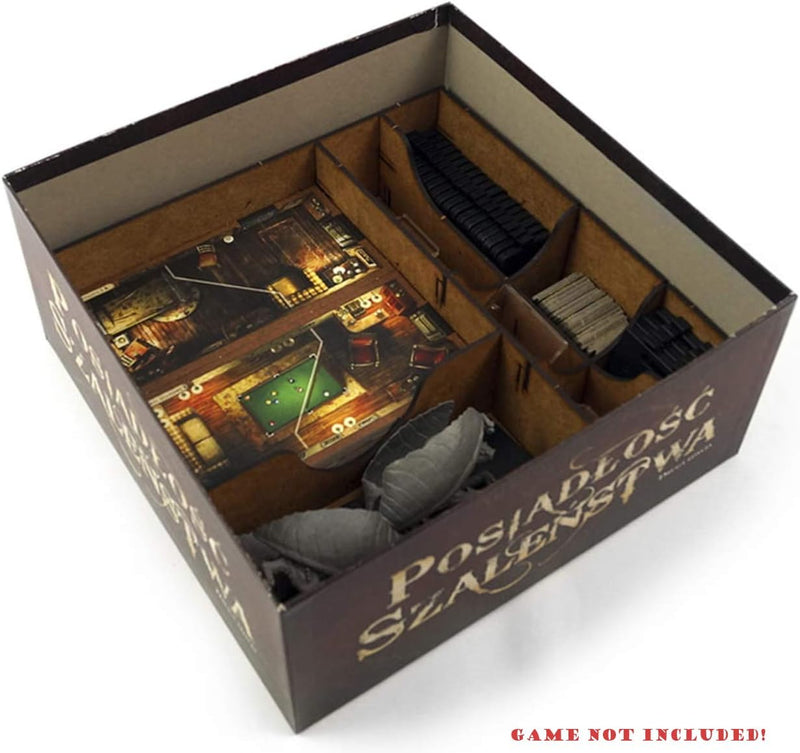 docsmagic.de Organizer Insert for Mansions of Madness: Second Edition Box - Einsatz Mansions of Madn