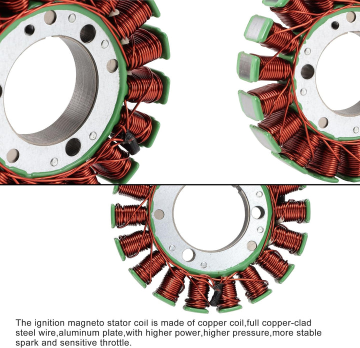 GOOFIT 18 Spule Motorrad Magneto Stator Spule Zündgenerator Motor Zubehör Ersatz für GN250